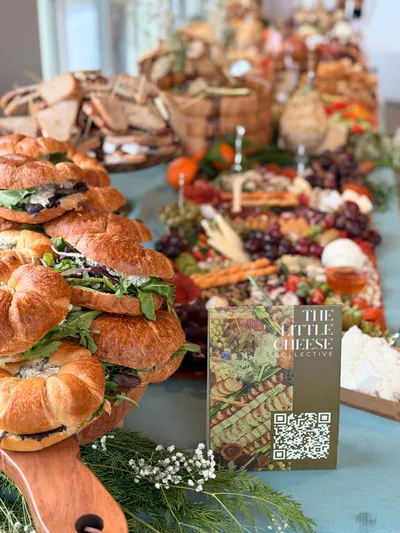 The whole shabang spread with everything included